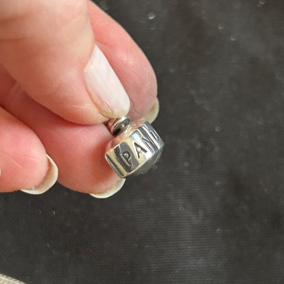 Pandora silver bracelet with heart charm - Picture 6 of 14